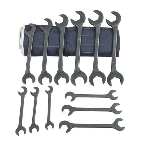 MARTIN TOOLS SPROCKET & GEAR WRENCH SET HYDRAULIC ANGLE 18PC BLK MTBOB18K